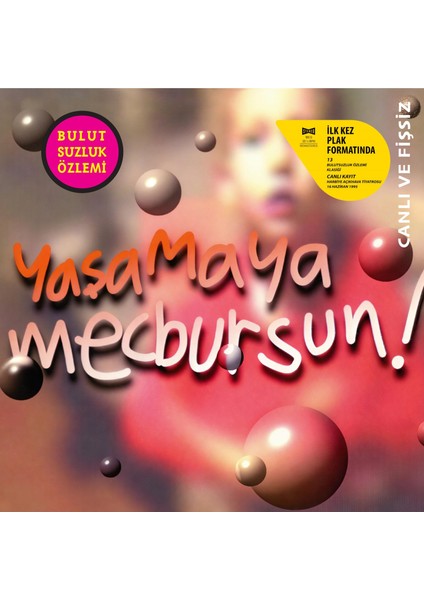 Bulutsuzluk Özlemi - Yaşamaya Mecbursun (Plak) modelleri