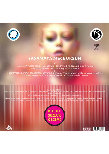 Bulutsuzluk Özlemi - Yaşamaya Mecbursun (Plak) fırsatları