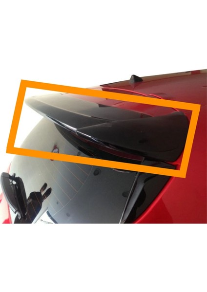 Clio 4 Plastik Kabuk Spoiler (( Boyasız ))
