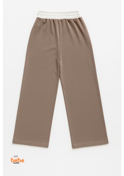 Kız Çocuk Cepli Eşofman Pantolon Yan Şeritli,lastikli Bel,rahat Spor ve Günlük Pantolon Eşofman Altı indirimleri