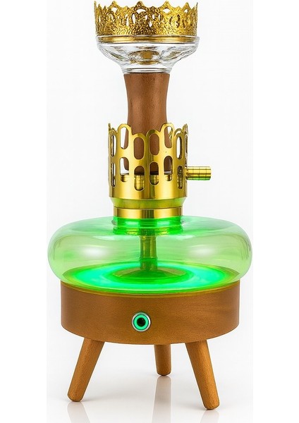 Royal Ahşap Standlı Led’li Nargile Takımı modelleri