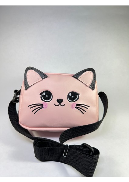 Kedi Desenli Küçük Omuz Çantası Askılı fiyatları