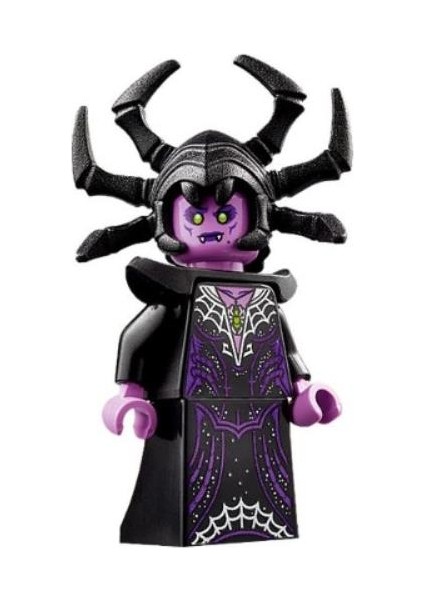 Minifigür Monkie Kid Spider Queen With Spider Mask MK026