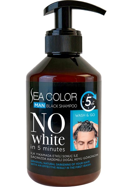 Man Black Erkek Şampuan 250 ml