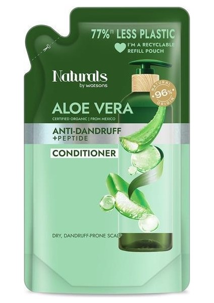 Naturals By Watsons Aloe Vera Saç Kremi Refill 450 ml fiyatları
