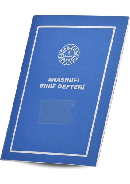 25X35 Plastik Kapak Zımba Dikişli Anasınıfı Defteri (KOD:509)