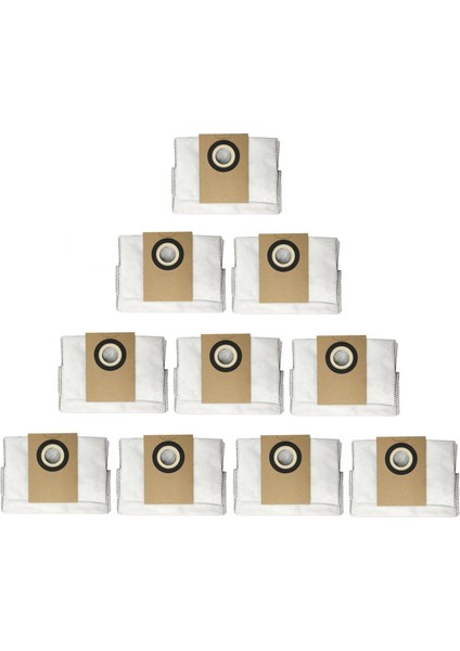 10 Paket Vıomı Alpha2 Pro Toz Torbası Yedek Aksesuarları Için Elektrikli Süpürge Toz Torbası (Yurt Dışından)
