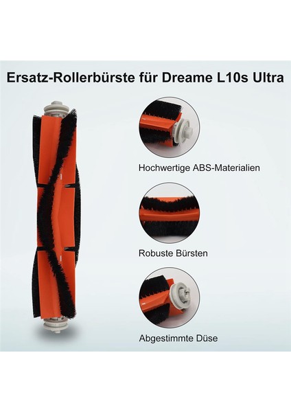 Dreame L10S Ultra L10 Ultra Robot Süpürge Ana Fırça Mendilleri Filtreler Için Uyumlu Aksesuarlar (Yurt Dışından) fırsatları
