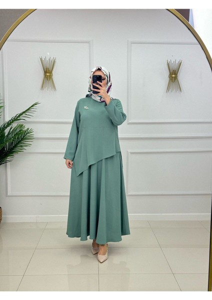 Kadın Tesettür 2 ' Li Takım Bluz & Tunik