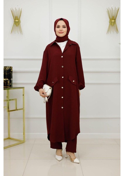 Kadın Tesettür 2'li Takım Tunik & Pantolon fırsatları