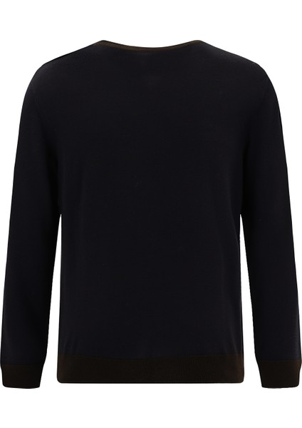 Regular Fit Bisiklet Yaka Yün/akrilik Triko Kazak fiyatları