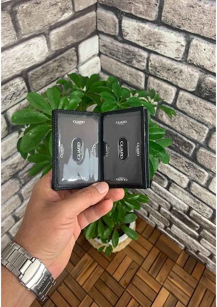 Siyah Hakiki Deri Mini Boy Kredi Kartlık - GRD250902WT601 modelleri