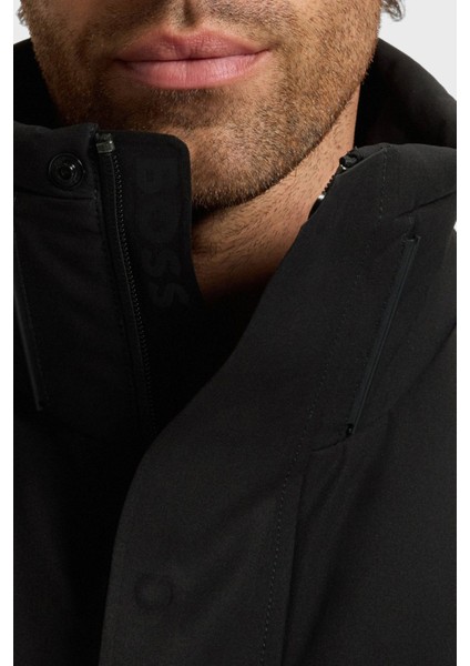 Kapitoneli Regular Fit Kapüşonlu Su Itici Parka Mont Erkek Mont 50547262 001 fırsatları