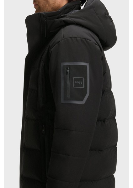 Kapitoneli Regular Fit Kapüşonlu Su Itici Parka Mont Erkek Mont 50547262 001 indirimleri