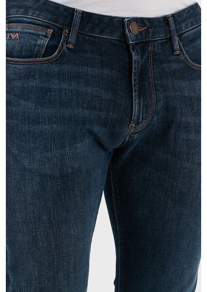 Streç Pamuklu Slim Fit Normal Bel Dar Paça Jeans Erkek Kot Pantolon EM000121 AF14120 MB002 indirimleri