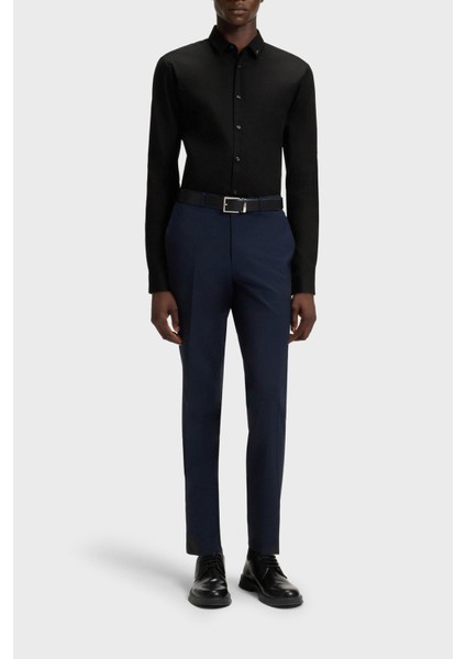 Streç Pamuklu Ekstra Slim Fit Klasik Yaka Gömlek Erkek Gömlek 50475678 001 fiyatları