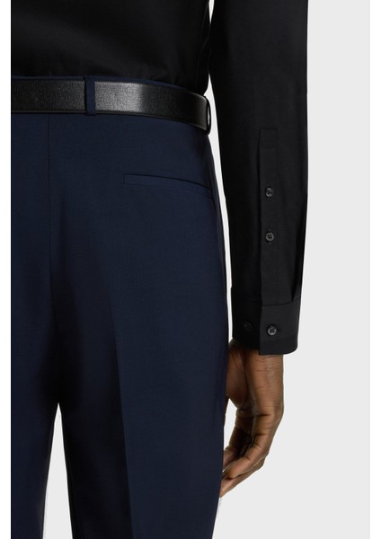 Streç Pamuklu Ekstra Slim Fit Klasik Yaka Gömlek Erkek Gömlek 50475678 001 indirimleri