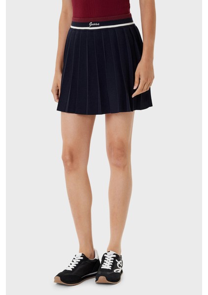 Sabina Pileli Yün Karışımlı Kışlık Mini Boy Triko Etek V5BD02Z1152 Bayan Etek V5BD02 Z1152 A74A fiyatları