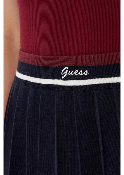 Sabina Pileli Yün Karışımlı Kışlık Mini Boy Triko Etek V5BD02Z1152 Bayan Etek V5BD02 Z1152 A74A fırsatları