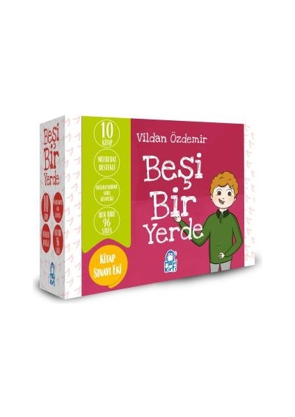 Beşi Bir Yerde 4. Sınıf Okuma Seti (10 Kitap) - Vildan Özdemir