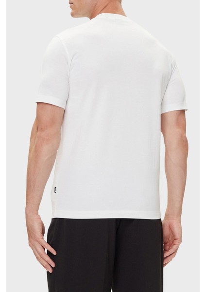 % 100 Pamuk Regular Fit Bisiklet Yaka Logolu T Shirt Erkek T Shirt 50543901 100 modelleri