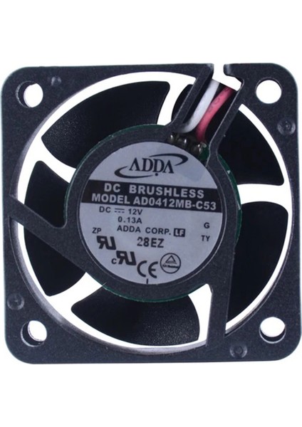 Adda 40X40X20MM 12V 0,13A 3 Kablo Fan AD0412MB-C53
