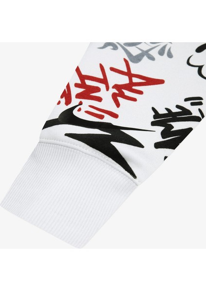 Nıke Rwb Graffıtı Tag Hoodıe Erkek Çocuk Sweatshirt 9Q1203 fırsatları