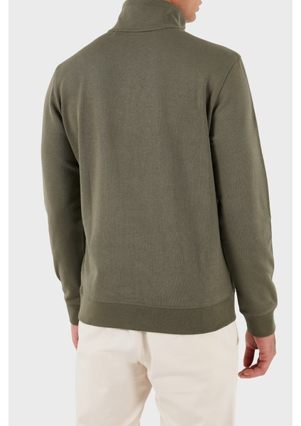 Pamuklu Regular Fit Yarım Fermuarlı Dik Yaka Sweat Erkek Sweat 50468926 342 fiyatları