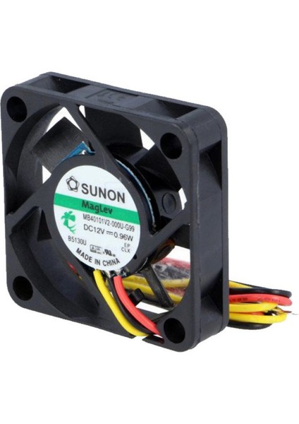 Sunon 40X40X10MM 12V 2 Kablo Fan