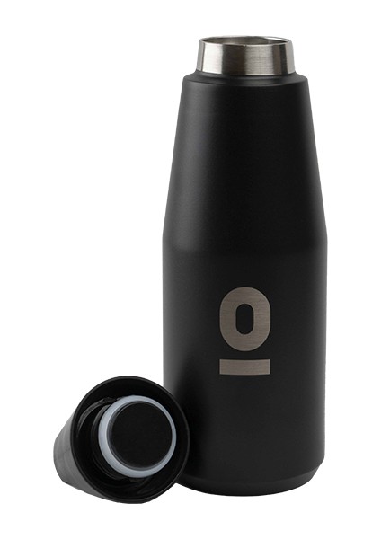 Paslanmaz Çelik Siyah Şişe Termos 550 ml No:67 modelleri