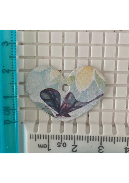 Karışık Desen Baskılı Kalp Figürü Hediye Paket Sallantı Kartı 60 Adet fiyatları