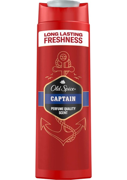 Captain Erkek Duş Jeli ve Şampuan 400 ml fiyatları