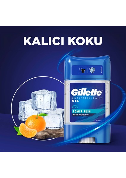 Clear Jel Power Rush Antiperspirant Deodorant 70 ml fırsatları