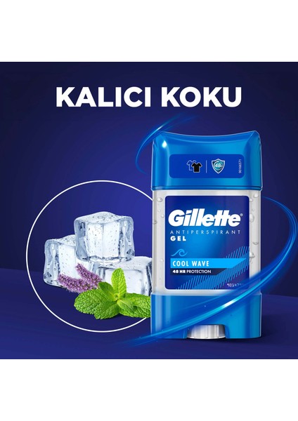 Clear Jel Cool Wave Antiperspirant Deodorant 70 ml fırsatları