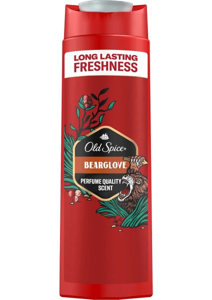 Bearglove Erkek Duş Jeli ve Şampuan 400 ml fiyatları