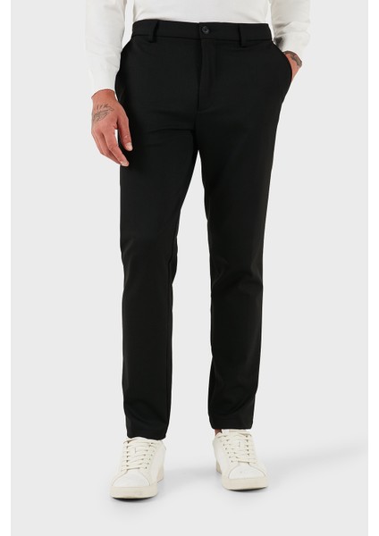 Regular Fit Normal Bel Düz Paça Streç Saten Pantolon Erkek Pantolon 50546890 001 indirimleri