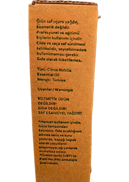 Saf Kırmızı Mandalina Uçucu Yağı- 10ML modelleri