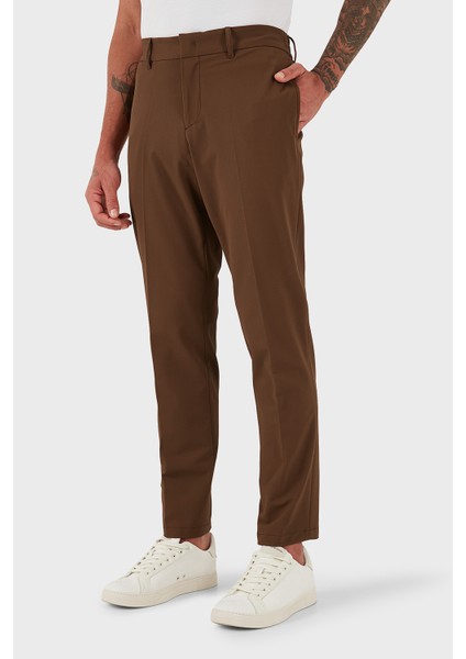 Slim Fit Normal Bel Düz Paça Kumaş Pantolon Erkek Pantolon 50543570 217 fırsatları