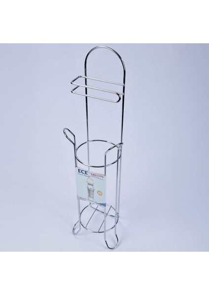 Krom Ece Yedekli Wc Kağıtlı 40595
