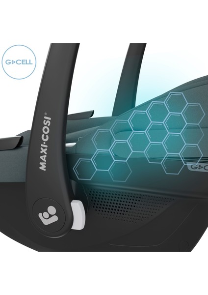 Pebble S Bebek Oto Koltuğu ve Ana Kucağı 0- 13 kg Tonal Graphite