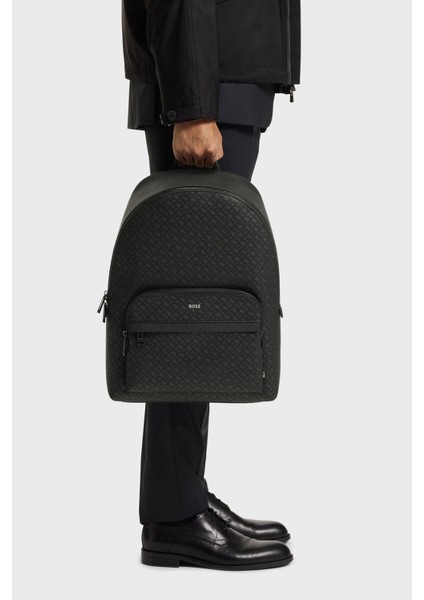 Astarlı Jakarlı Logo Baskılı Ayarlanbilir Çift Askılı Sırt Çantası Erkek Sırt Çantası 50552571 003 fiyatları