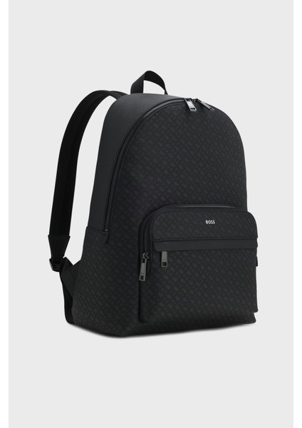 Astarlı Jakarlı Logo Baskılı Ayarlanbilir Çift Askılı Sırt Çantası Erkek Sırt Çantası 50552571 003 fırsatları