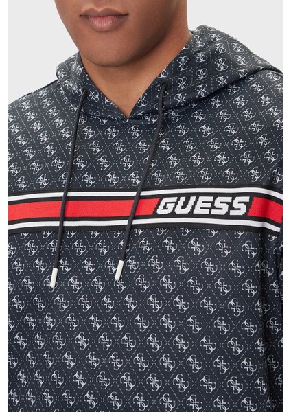 New Korbin Pamuklu Logo Baskılı Regular Fit Kapüşonlu Sweat Z4BQ30K7122 Erkek Sweat Z4BQ30 K7122 P9QC fırsatları