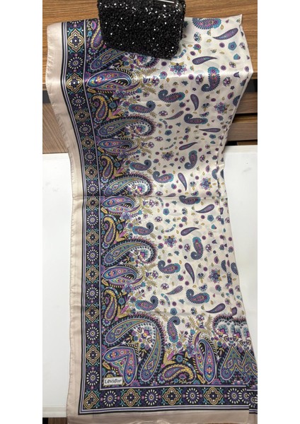 11905 Levidor Hint Ipeği Şal #07-25#