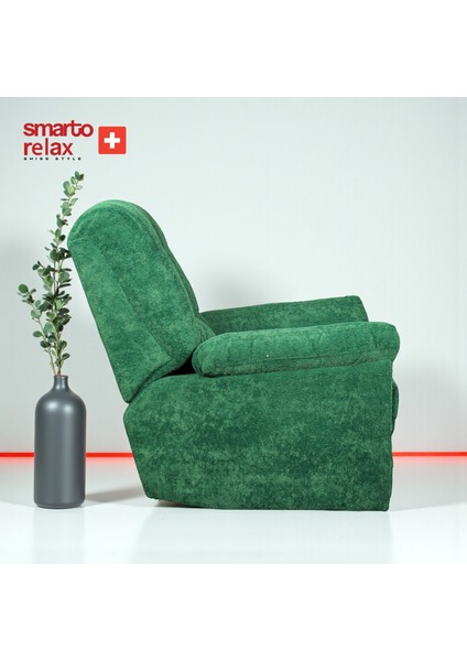 TV Koltuğu Berjer – Ticino Serisi, Manuel Mekanizma baba koltugu, Ergonomik Tasarım, Kadife/Şönil Kumaş, Dekoratif Tekli Koltuk (Salon/Oturma Odası) fırsatları