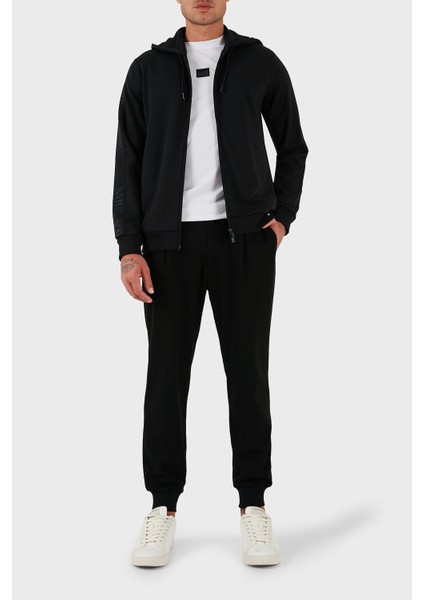 Logolu Pamuklu Regular Fit Kapüşonlu Sweat Erkek Sweat EM000653 AF14976 UC001 fiyatları