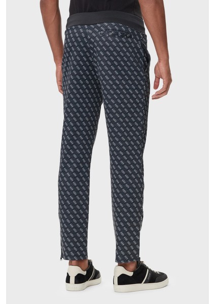 Korbin Jakarlı Logo Baskılı Pamuklu Regular Fit Jogger Pantolon Z2BB05K7122 Erkek Pantolon Z2BB05 K7122 P9QC modelleri