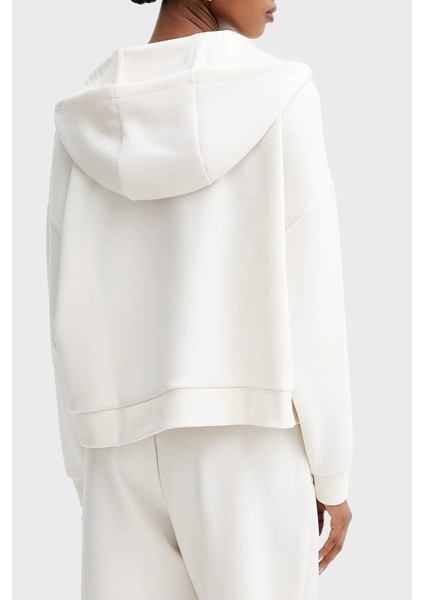 Relaxed Fit Kapüşonlu Yaka Kanguru Cepli Sweat Bayan Sweat XW000980 AF16111 U1003 modelleri