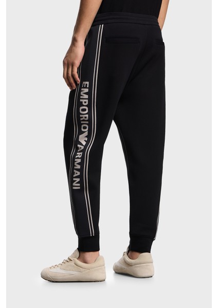 Logolu Relaxed Fit Normal Bel Lastikli Paça Jogger Pantolon Erkek Pantolon EM002914 AF10013 UC001 modelleri