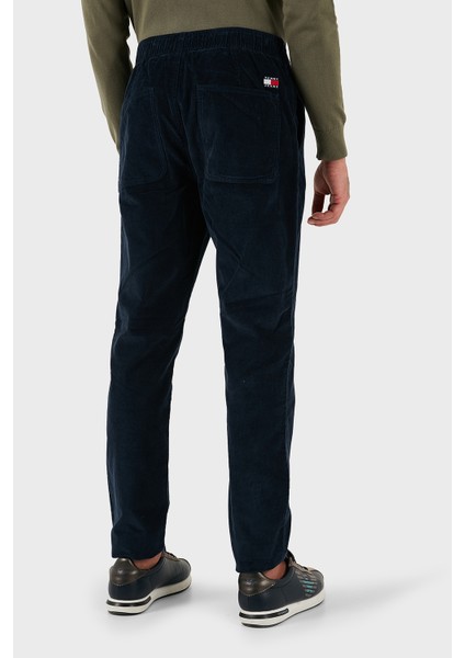 Pamuklu Slim Fit Normal Bel Düz Paça Kadife Pantolon Erkek Pantolon DM0DM21997 C1G modelleri